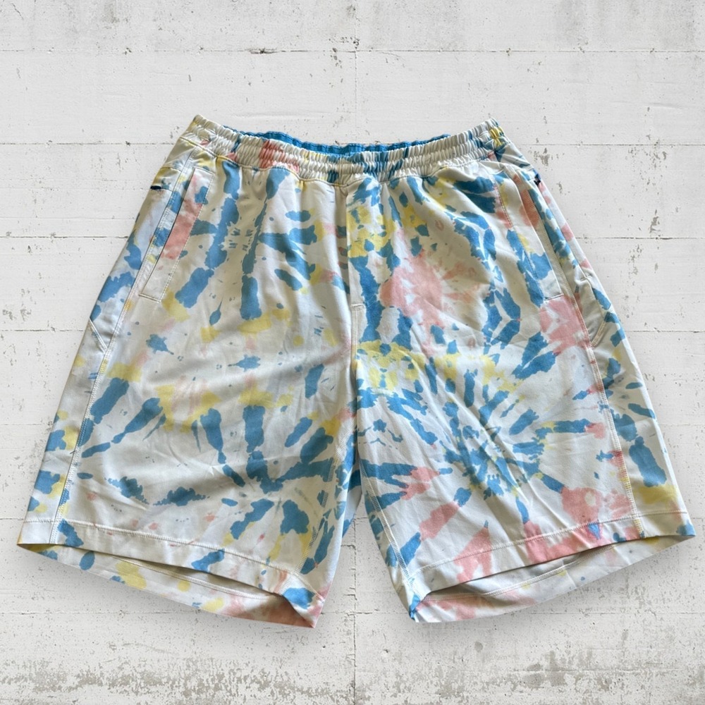 BirdDogs Swim Trunks Mens XL Tie Dyed Lined Boom For Your Boomstick Surfing 9"